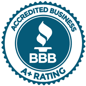 BBB Accredited Business — A+ Rating